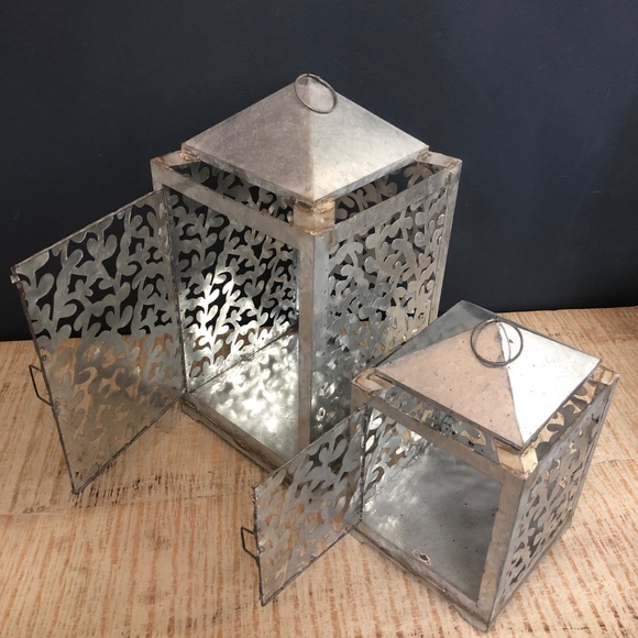 Set of Two Garden Lanterns by Jeremie - Picture 6 of 9